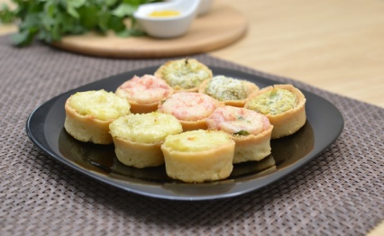 Quiche de Camarão